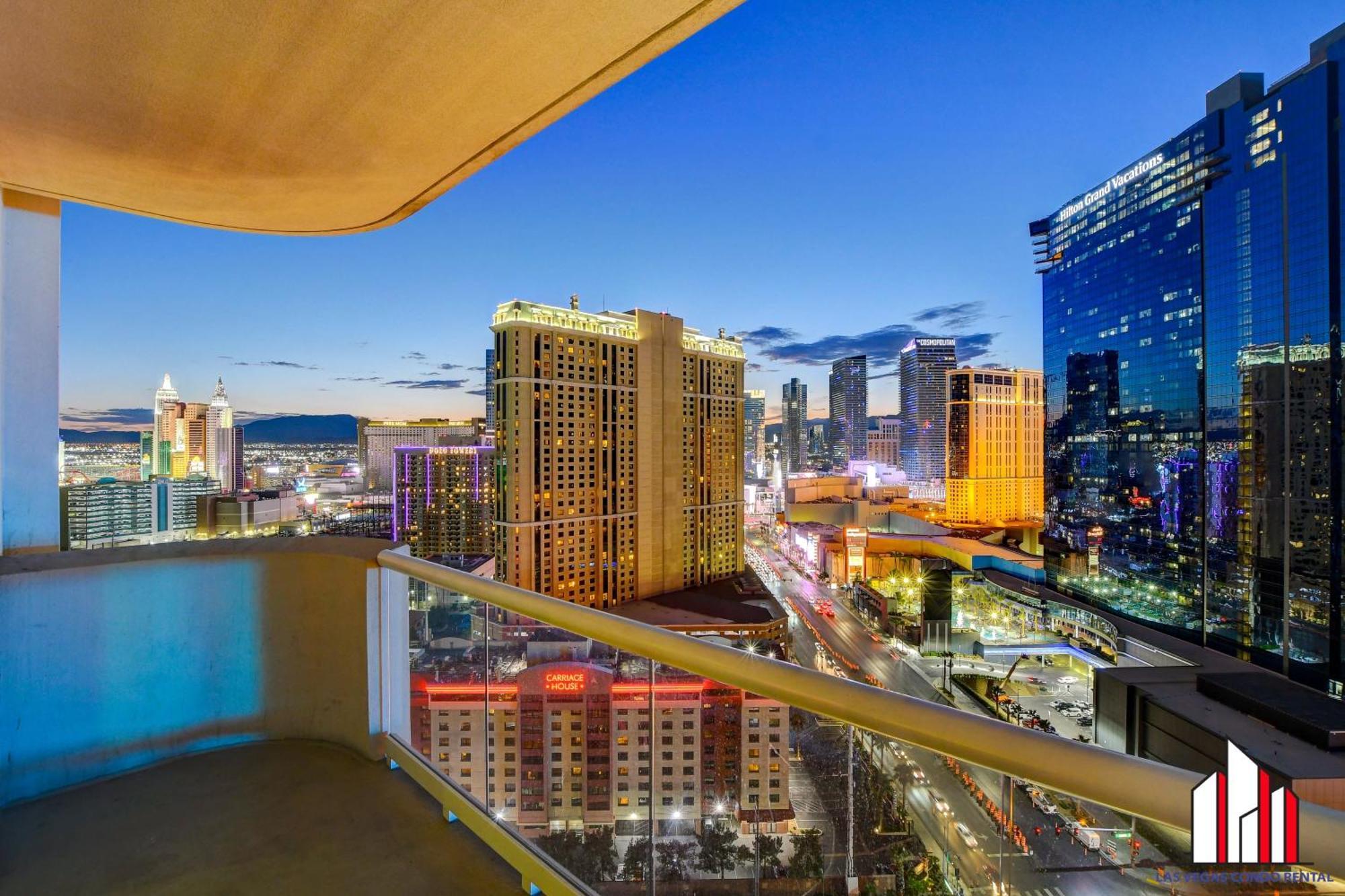 Mgm Signature-22-805 F1 Track & Strip View Balcony Сasa de vacaciones Las Vegas